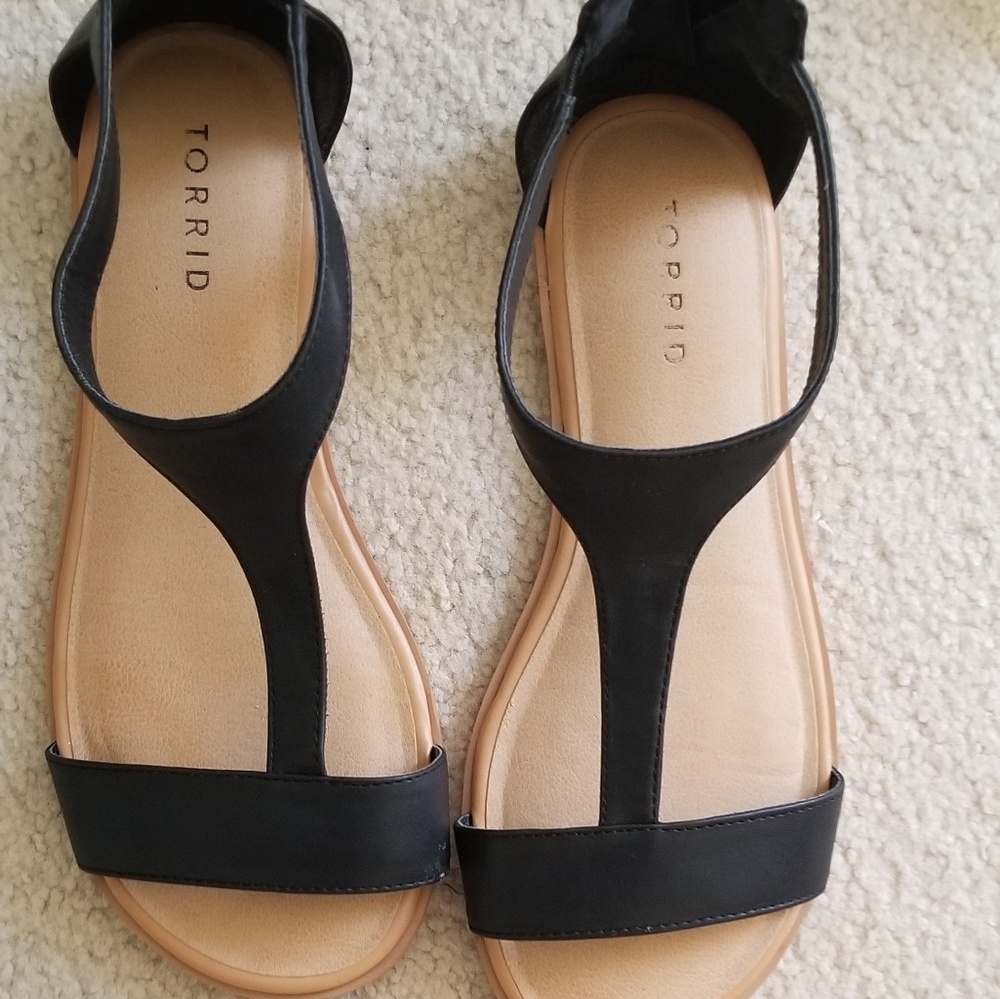Torrid T Strap sandles
